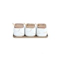 Ceramic Spice Jar Set of 3 1
