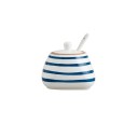 Ceramic Sugar Bowl with Spoon 6
