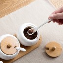 Ceramic Sugar Bowl with Spoon 5