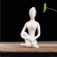 Ceramiczna statuetka jogina 11