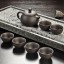 Ceramiczny zestaw do herbaty 7 szt. C117 3