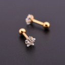 Cercei tip știft de damă cu zircon G1335 11