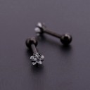 Cercei tip știft de damă cu zircon G1335 1