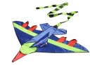 Cerf-volant en forme d'avion - Bleu 1