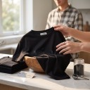 Černé barvivo na textil 20 g Prášek k barvení za vysoké teploty Netoxické složení Vhodné pro bavlnu len džínovinu i plátno Batikování 7