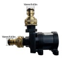 Čerpadlo na vodu 24 V s DC konektorem Odstředivý bezkartáčový pohon Zdvih 7 m Výkon 800 l/h Příkon 26 W Krytí IP68 Přívody 16 mm Černé 2