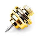 Cerradura de seguridad Miwayer para correa de guitarra, 1 pieza, botón de metal, diseño resistente, sujeción firme, correa antiaflojamiento, color neutro 10