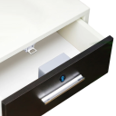 Cerradura electrónica con sensor sin llave Cerradura oculta para cajones y armarios Cerradura de seguridad para niños para puertas de madera, vidrio y superficies de acero 6