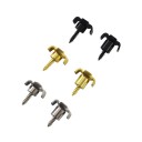 Cerradura metálica de cabeza de cuerdas en forma de mariposa con poste redondo Repuesto para guitarra eléctrica ST SQ TL Soporte de cuerdas en la cabeza 4