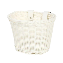 Cesta de manillar de bicicleta de ratán tejido de 21 × 16 × 16 cm Cesta de almacenamiento extraíble Cesta delantera de bicicleta de diseño tejido para compras y cosas 3