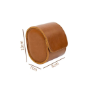 Cestino da viaggio per orologi 8 × 7 × 10 cm Astuccio rotolante per orologi con cuscinetto interno organizer per orologi per riporre 3