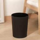 Cestino per rifiuti 31,7 x 24 cm rotondo in plastica maggiore compatto per bagno, ufficio, casa e studio 3