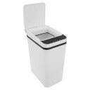 Cestino per rifiuti senza contatto con sensore 12 L, 32 x 23,5 x 15,8 cm, cestino intelligente con coperchio per bagno, cucina, ufficio 1