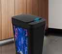 Cestino per rifiuti senza contatto con sensore 12 L, 32 x 23,5 x 15,8 cm, cestino intelligente con coperchio per bagno, cucina, ufficio 3