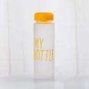 Cestovná fľaša na pitie s nápisom a filtrom na lúhovanie čaju v uzávere Šróbovacie viečko Materiál plast Objem 480 ml Rozmery 19,5 x 6,5 cm 11