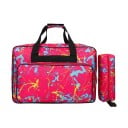 Cestovná taška do ruky s puzdrom Na cesty a víkendové výlety Dve ucha a predná kapsa Nylon a polyester Rozmery 46 x 31 x 23 cm 6