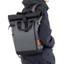 Cestovní batoh na notebook 15,6 palce Rolltop s rozšířením objemu 20-25 l Oxford voděodolný 28 x 15 x 50 cm Na cesty do školy i práce 16