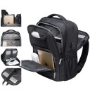 Cestovní hátizsák laptophoz 45 × 32 × 15 cm Vízálló multifunkcionális hátizsák USB porttal Több zseb Nagy kapacitású BANGE 6