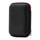 Cestovní obal na drobnou elektroniku Nárazuvzdorná konstrukce EVA 15 x 11 x 4,5 cm Černá S vnitřní kapsou na zip Na konzoli disk i powerbanku 1