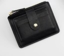 Cestovní peněženka na platební karty z kieszenią na zamek Tenkie etui z PU skóry z przegródkami i paskiem na zatrzask 12 x 9,5 x 1 cm 1