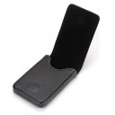 Cestovní pouzdro na doklady a karty s výklopným víkem z PU kůže a kovu Prošité okraje Rozměr 10,3 x 6,5 x 1,8 cm Do kapsy i kabelky 4