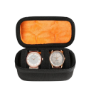 Cestovní pouzdro na hodinky se 2 sloty pro hodinky do 5,5 cm ochranný organizér více barev přenosný box na cesty 2