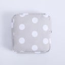 Cestovní taštička na hygienické pomůcky Pouzdro na vložky a drobnou kosmetiku Zapínání na zip Bavlna Rozměry 13 x 13 x 3 cm 3