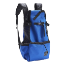 Cestovný batoh pre psa veľkosť XL s reflexnými prvkami, píšťalkou a sieťovaným vetraním pre psov 12–15 kg, hrudník 83–94 cm, na výlety 7