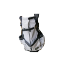 Cestovný batoh pre psa veľkosť XL s reflexnými prvkami, píšťalkou a sieťovaným vetraním pre psov 12–15 kg, hrudník 83–94 cm, na výlety 5