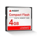 CF Compact Flash LEMIWEI 4 GB Digital Hukommelseskort Hvid og Rød Til digitalkamera og CF-kortlæser 2