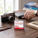CF Compact Flash Speicherkarte LEMIWEI 4 GB Digitale Speicherkarte Weiß und Rot Für Digitalkameras und CF-Kartenleser 5