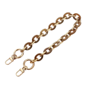 Chain Strap for Handbag 40 cm Metal Chain for Handbag Replacement Shoulder Chain for Bag Elegant Metal Strap with Carabiners 6