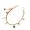 Chaîne de téléphone avec des pendentifs décoratifs Bracelet pour mobile chaîne décorative pour téléphone contre les chutes pendentif pour clés 4