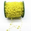 Chaîne décorative perles 4,57 m 9