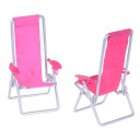 Chaise rose pour poupée 2