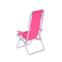 Chaise rose pour poupée 3