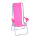 Chaise rose pour poupée 4
