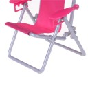 Chaise rose pour poupée 6