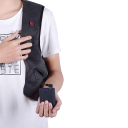 Chaleco calefactable para hombre con calefacción en la espalda 3 modos de temperatura poliéster negro para uso invernal, trabajo al aire libre y actividades al aire libre 5