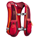 Chaleco de hidratación ultraligero para correr de 5 l, transpirable, con bolsillos y elementos reflectantes para correr, maratón, ciclismo y senderismo. 6