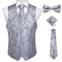 Chaleco de hombre con pajarita y corbata 2