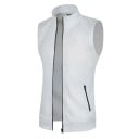 Chaleco deportivo para hombre con cremallera y bolsillos de poliéster sin mangas para senderismo, actividades al aire libre 8