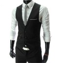 Chaleco formal de lujo para hombre - Negro 2
