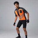 Chaleco Reflectante para Motocicleta Unisex Sin Mangas Con Cremallera y Bolsillo en el Pecho Poliéster Chaleco con Rayas Reflectantes 6