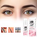 Champô para pestanas 100 ml Conjunto de limpeza com escovinha e escova Limpador espumoso para pestanas naturais e extensões 2