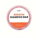 Champô sólido para escurecimento do cabelo com queratina Essências orgânicas naturais Regeneração Cobertura de cabelos brancos Fortalecimento 1