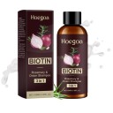 Champú Heogoa biotina 3 en 1 100 ml Extractos vegetales cebolla roja aceite de semillas negras cuidado del cuero cabelludo contra la caspa crecimiento 1
