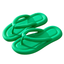 Chanclas cómodas reforzadas para mujer con plataforma suave Zapatillas de verano antideslizantes para casa y exterior Zapatos ligeros con soporte para el arco 4