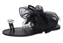 Chanclas de mujer con lazo 8