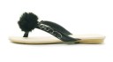 Chanclas de mujer con pompón 7